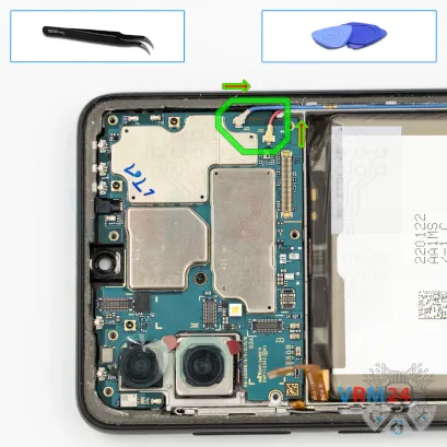 How to disassemble Samsung Galaxy A33 SM-A336, Step 14/1