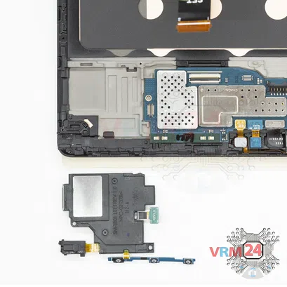 Cómo desmontar Samsung Galaxy Tab S 10.5'' SM-T805, Paso 11/2
