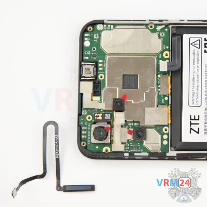 Как разобрать ZTE Blade V50 Design, Шаг 11/2