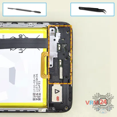 How to disassemble Huawei Honor 5C, Step 7/1