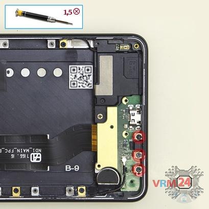 How to disassemble Nokia 5 (2017) TA-1053, Step 9/1