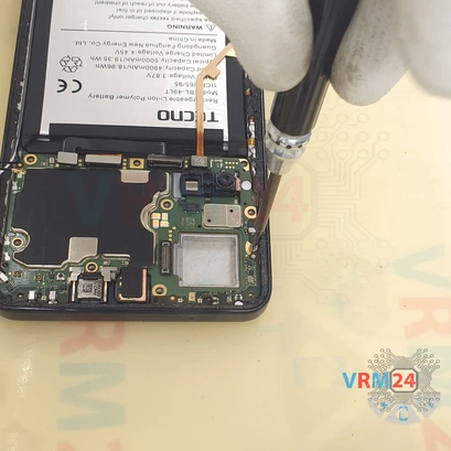 How to disassemble Tecno Camon 19, Step 15/3