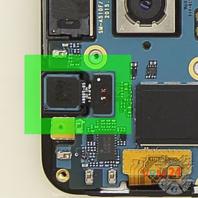 How to disassemble Samsung Galaxy A5 (2016) SM-A510, Step 6/2