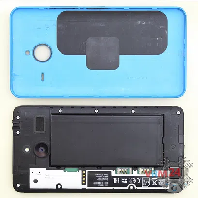 How to disassemble Microsoft Lumia 640 XL RM-1062, Step 1/2