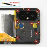 Como desmontar Xiaomi Redmi 12C por si mesmo, Passo 4/1