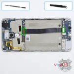 How to disassemble Meizu M3s mini Y685H, Step 8/1