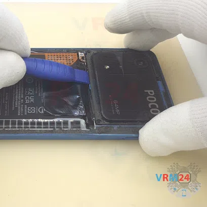 How to disassemble Xiaomi POCO M4 Pro, Step 5/3