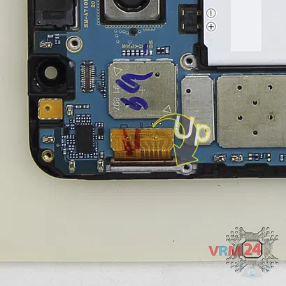 Cómo desmontar Samsung Galaxy A7 (2016) SM-A710, Paso 6/2