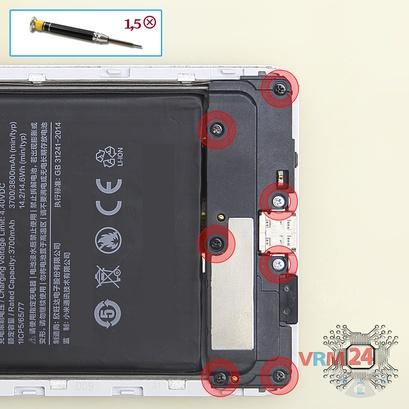 How to disassemble Xiaomi Mi 5S Plus, Step 8/1