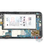 How to disassemble LG V50 ThinQ, Step 10/2