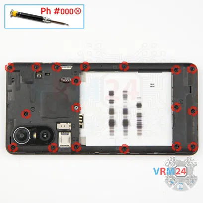 How to disassemble ZTE Blade A31 Plus, Step 4/1