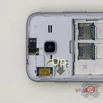 Cómo desmontar Samsung Galaxy J1 mini (2016) SM-J105, Paso 4/2
