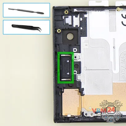 Cómo desmontar Sony Xperia XA1, Paso 15/1