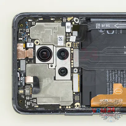 How to disassemble Huawei Mate 20 Pro, Step 7/2