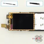 How to disassemble Nokia 8600 LUNA RM-164, Step 22/1