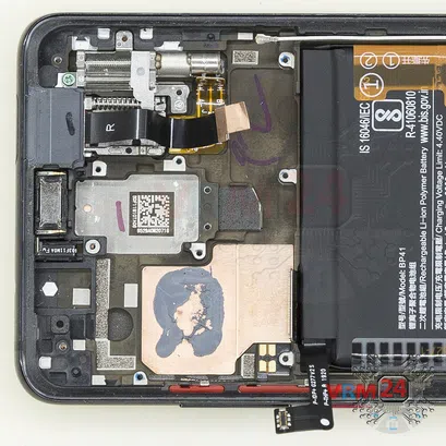 How to disassemble Xiaomi Mi 9T, Step 17/2