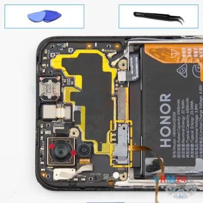 How to disassemble Honor X7b, Step 12/1