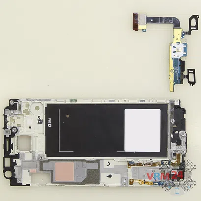 How to disassemble Samsung Galaxy Alpha SM-G850, Step 15/2