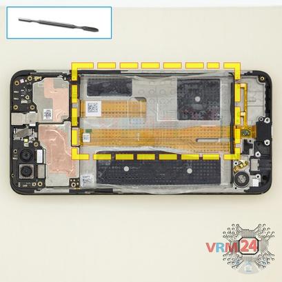 How to disassemble Oppo A3s, Step 11/1