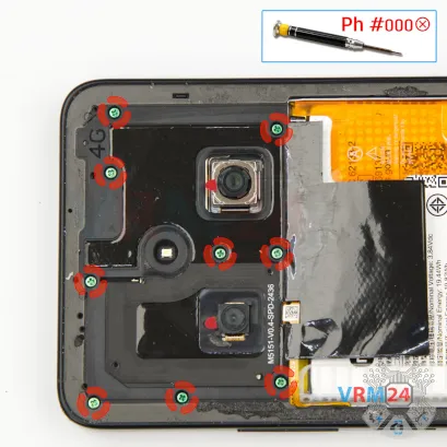 How to disassemble Xiaomi Redmi 14C, Step 5/1