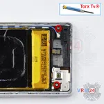 How to disassemble Sony Xperia Z3v, Step 5/1