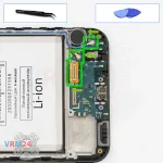 Como desmontar Samsung Galaxy A25 SM-A256 por si mesmo, Passo 11/1