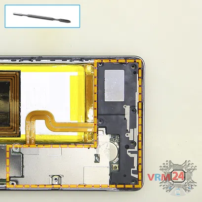 How to disassemble Huawei P8 Lite, Step 4/1