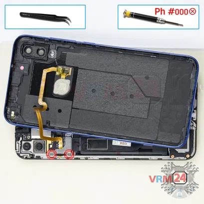 How to disassemble Xiaomi Mi Play, Step 3/1