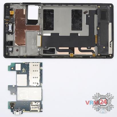 How to disassemble Sony Xperia C3, Step 7/2