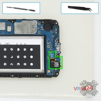 How to disassemble Samsung Galaxy J8 (2018) SM-J810, Step 10/1