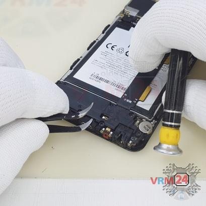 How to disassemble Meizu M8 M813H, Step 7/3