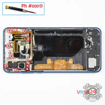 How to disassemble Huawei Honor 20 Lite, Step 4/1