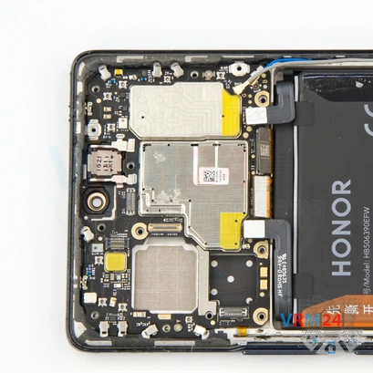 How to disassemble HONOR 70, Step 13/2