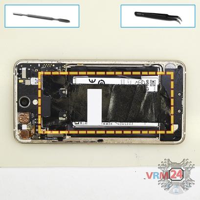 How to disassemble Lenovo Vibe S1, Step 3/1