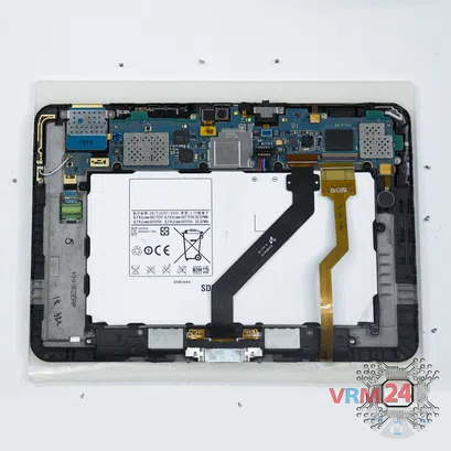Cómo desmontar Samsung Galaxy Tab 8.9'' GT-P7300, Paso 4/2