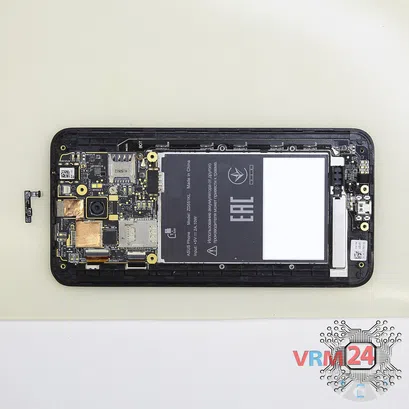 Cómo desmontar Asus ZenFone Selfie ZD551KL, Paso 7/4