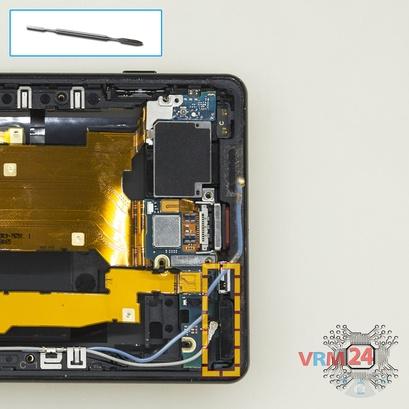 How to disassemble Sony Xperia XZ2, Step 12/1