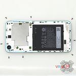 How to disassemble HTC Desire 626, Step 3/2