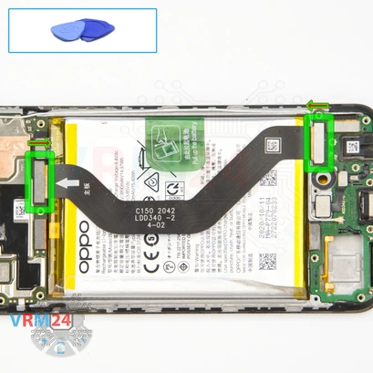 How to disassemble Oppo Reno4 Lite, Step 10/1