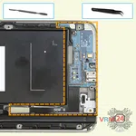 Cómo desmontar Samsung Galaxy Note 3 Neo SM-N7505, Paso 13/1