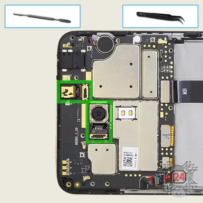 Cómo desmontar Meizu M3 Note M681H, Paso 12/1