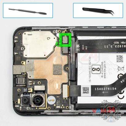 How to disassemble Meizu Note 9 M923H, Step 7/1