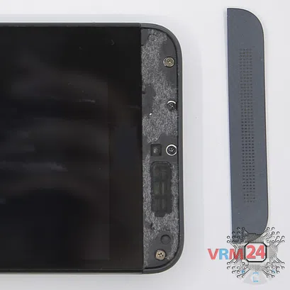 How to disassemble HTC One E8, Step 2/3