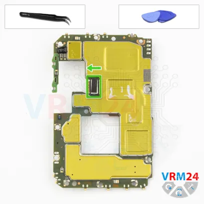 How to disassemble Honor X9c, Step 18/1