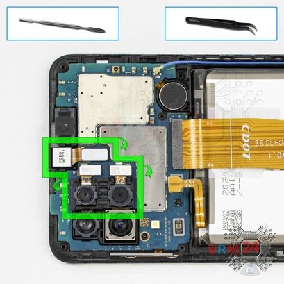 Cómo desmontar Samsung Galaxy A12 SM-A125, Paso 12/1