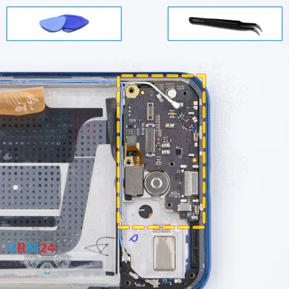 How to disassemble Xiaomi Mi 10 Lite, Step 18/1