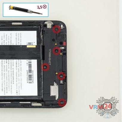 How to disassemble Meizu M6 Note M721H, Step 6/1