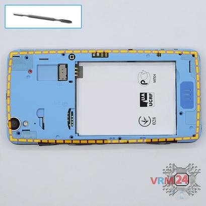 How to disassemble ZTE Geek V975, Step 4/1