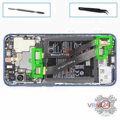 How to disassemble Xiaomi Mi A3, Step 10/1