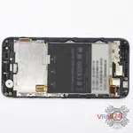 How to disassemble HTC Desire 620G, Step 11/1